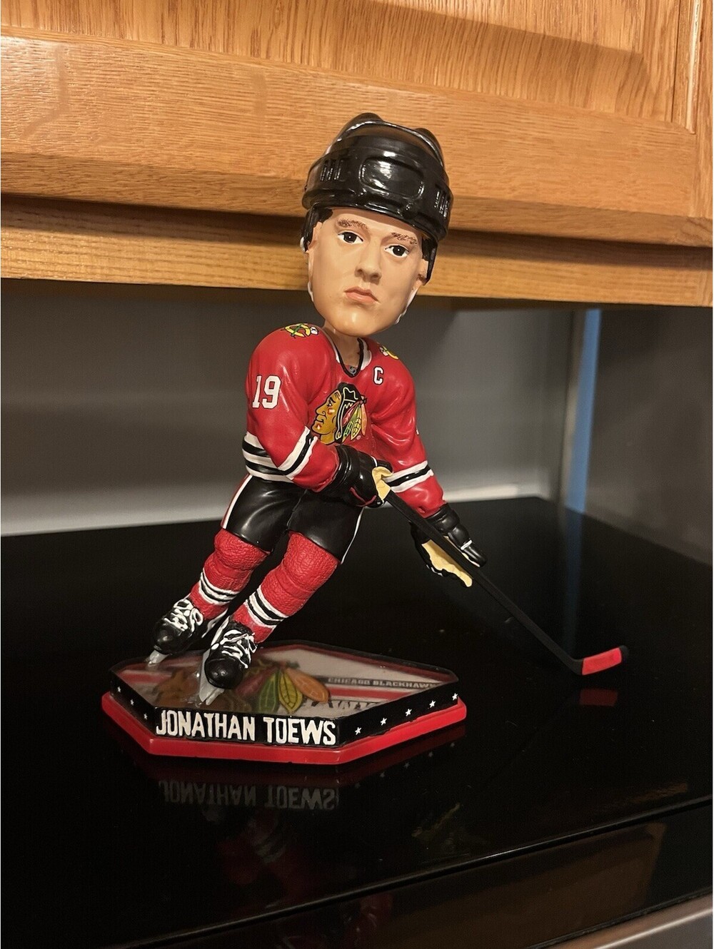Jonathan Toews Chicago Blackhawks Nation Bobblehead FOCO Forever Collectibles